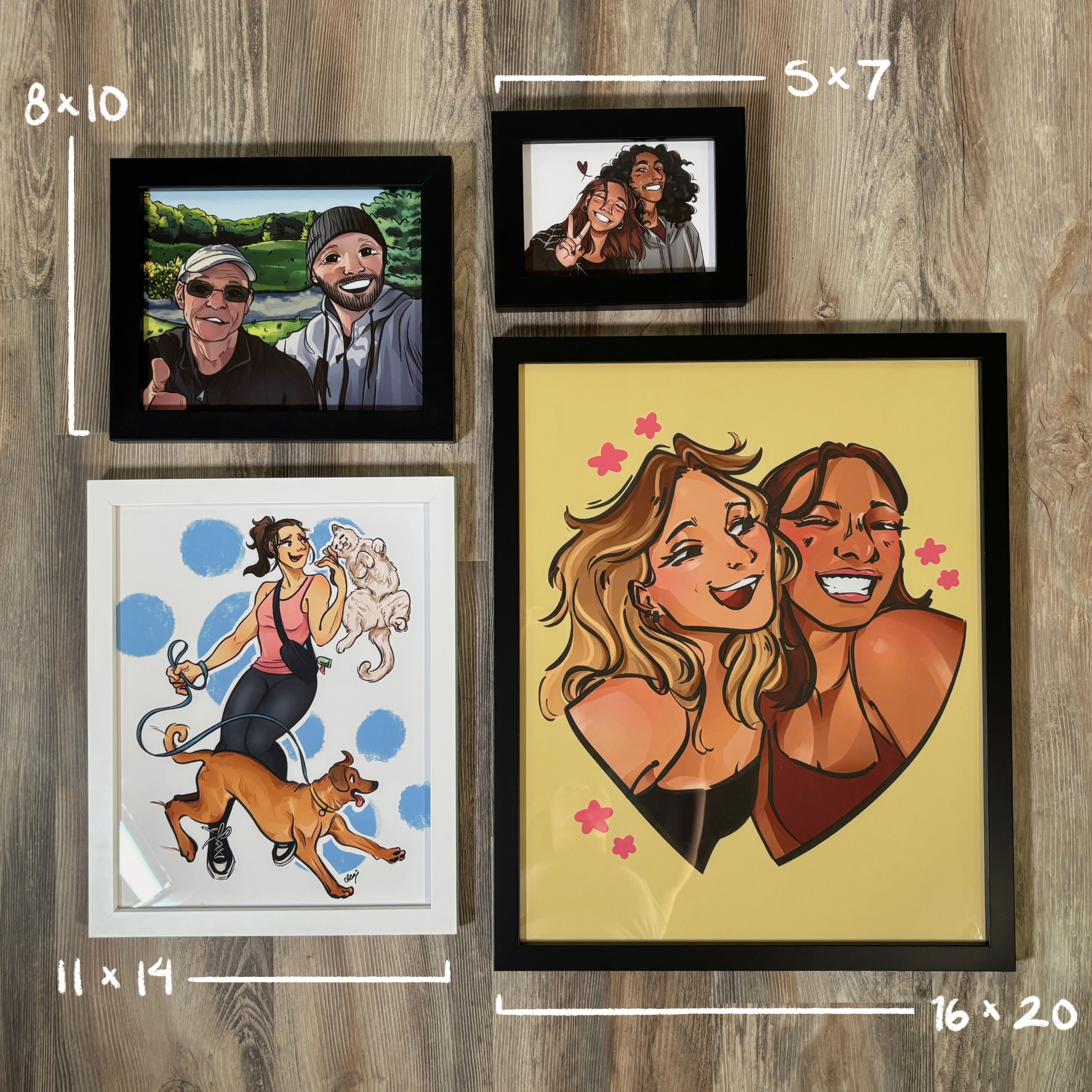 Custom Portrait (Physical Print)